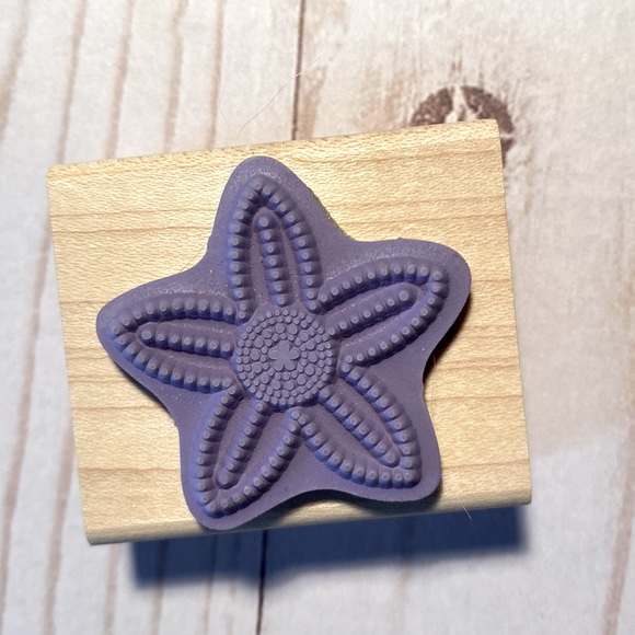 5/20$ RUBBER STAMP flower - Picture 2 of 2